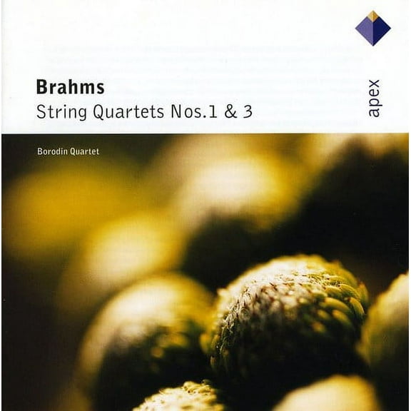 Borodin Quartet - Brahms: STR QRT Nos 1 & 3 - Music & Performance - CD