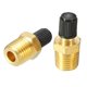 thumbnail image 4 of 1/4-inch Npt Nickel Plated Brass Air Compressor Tank Fill Valves Schrader, 4 of 5
