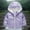 Purple, variant on FamilyThread Toddler Boys Girls Waterproof Hooded Raincoat Jacket Kids Lightweight Raincoat Outdoor Windbreaker Solid Color Rain Jacket For 1-6Y