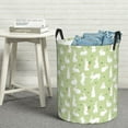thumbnail image 6 of Fuzoiu Rabbit And Carrot (2) Print Circular Hamper,Laundry Basket with Handle,Collapsible Laundry,Dirty Clothes Storage Basket,for Bedroom Bathroom Dorm Living Room-Medium, 6 of 6