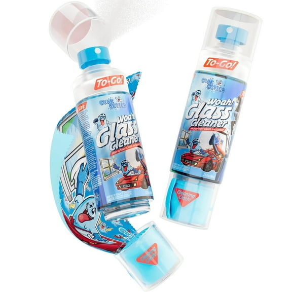 Gunk Getter - Travel Spray Bottle With Microfiber Cap - GLA (2 Pack)