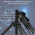 thumbnail image 4 of Tripod Projector Stand Foldable Plate 23.2"-49.2" Adjustable Height Portable Workstation Pro DJ Laptop Stand, 4 of 5