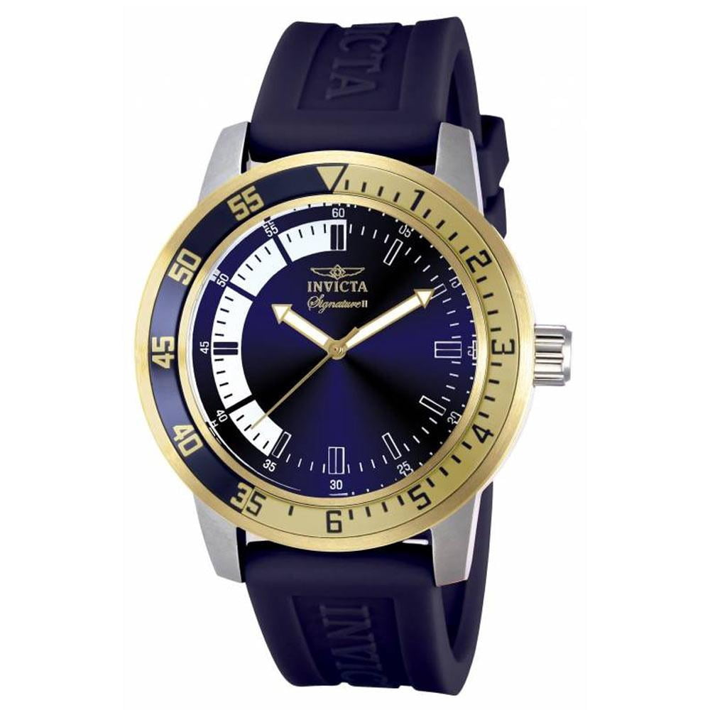 Invicta Signature II Men's blue Dial Quartz Watch 7464