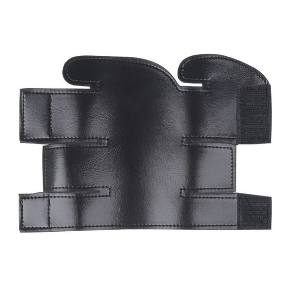 Protector de válvula de trompeta Protector de válvula de trompeta Protector de manga protectora de cuero PU para trompeta negro Tomshoo Protector de válvula de trompeta