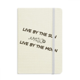 thumbnail image 1 of Live By The Sun/Moon Carnet de Notes Art Déco Mode Couverture Rigide en Tissu Journal Classique, 1 of 3