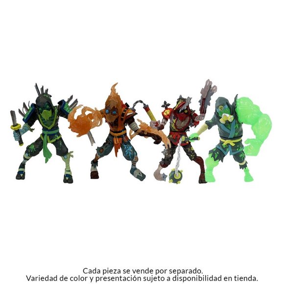 Figura de Acción Ninjombie Guerreros