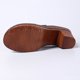 thumbnail image 4 of Sandalias de la Boca Del Pez Del Tacón Del Bloque Brillante de las Zapatillas de Verano de las Mujeres, Zapatos de la Correa Del Tobillo Del Tacón Grueso Del Cuero de Patente, 4 of 9