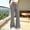 Gray, variant on Linen Cotton Casual Pants For Women Garden Party Drawstring Waist Summer With Pockets Solid Neat Appearance Weekend Wear Laid Back Relaxed Fit Easy Everyday Styling Pink XXL