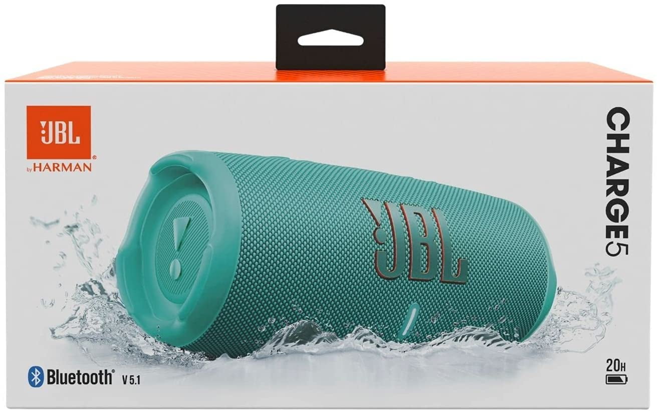 Open Box JBL Charge 5 Teal Bluetooth Speaker - Walmart.com