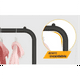 thumbnail image 5 of Rack Armable Practiksa Organizador de Ropa Doble Color Negro, 5 of 5