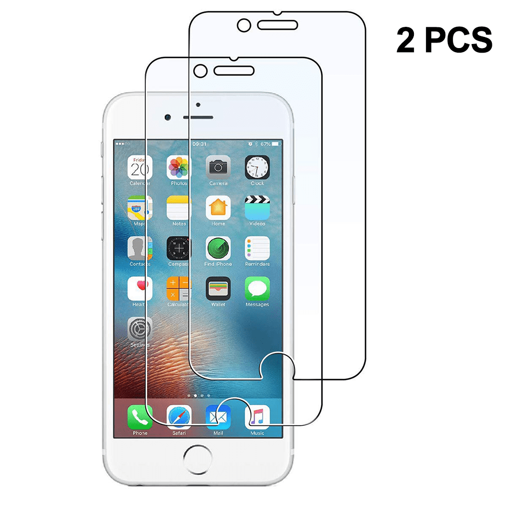 Glass Screen Protector for iPhone 8, 7, 6S, 6 (4.7 Inch)(2 Pack) Tempered Glass Screen Protector