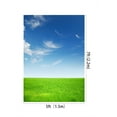 thumbnail image 3 of EREHome Polyester Fabric 5X7ft Grassland Blue Sky Backgrounds Photo Studio Props Photography Backdrops, 3 of 3