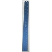 Westcott 12" Aluminum Ruler, Blue