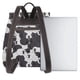 thumbnail image 3 of Balery Black And White Sheeps Mochila de Cuero para Mujeres, Gran Capacidad, Bolsa de Viaje Multifuncional, Mochila de Cuero y Bolsa de Hombro para Mujeres, 3 of 4