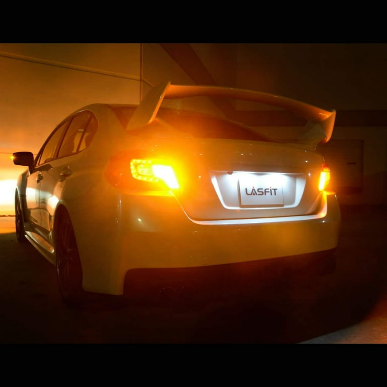 【led21】 Lasfit CANBUS Error Free 7440 LED Turn Signal Light, Anti