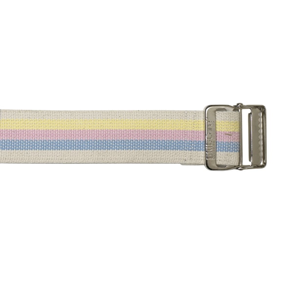 SkiL-Care Gait Belt 60" Length Pastel Stripe 252071, 1 Ct