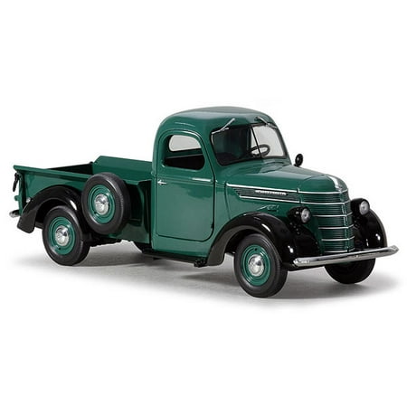 1938 International D-2 Pickup Truck IH Green / Black 1/25 Diecast Model by First