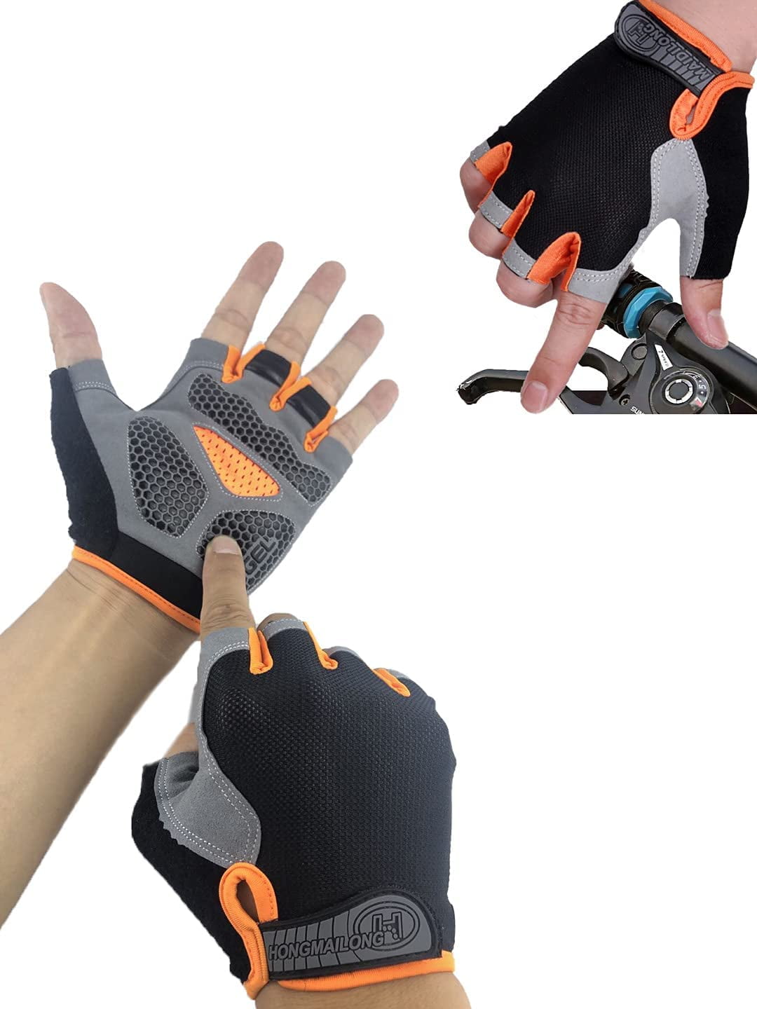 men's gel cycling gloves