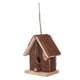 thumbnail image 4 of Casa para pájaros, casa para pájaros de madera, caja colgante para nido de pájaros, casa para pájaros de madera, diseño de última generación, 4 of 8