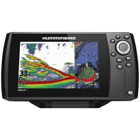 - Humminbird 411060-1 HELIX 7 CHIRP Sonar G3N Dual Spectrum Combo Fishfinder/GPS/Chartplotter with 7