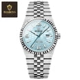 thumbnail image 2 of Mens Watches Stainless Steel Waterproof Analog Quartz Watch for Men with Date  Fashion Wristwatch, 2 of 6