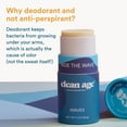 thumbnail image 6 of Clean Age Natural Deodorant for Teens, Women, Men | Aluminum Free, Baking Soda Free, Waves 2 oz., 6 of 9
