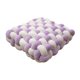 thumbnail image 5 of Almohada con nudo, cojín de felpa tejido para niños y niñas, cojín decorativo de estilo nórdico, cojín de suelo para sofá Tatami, sala de oficina Blanco y morado Soledad cojín de suelo, 5 of 10