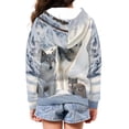 thumbnail image 6 of chaqlin Wolf Hoodies for Boys Girls Trendy Y2K Full-Zip Hoodie Winter Long Sleeve Zipper Sweatshirt Kids Hooded Jacket with Pockets Size 14-16, 6 of 7