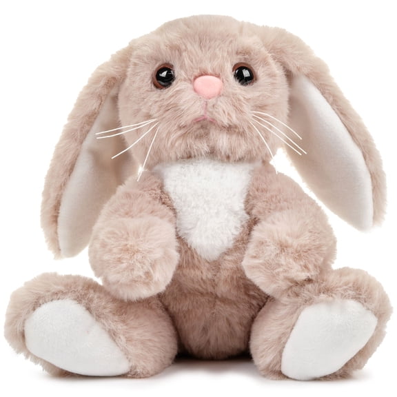 Bearington Lil' Boomer Easter Bunny Stuffed Animal - 6" Premium Soft Plush Easter Stuffed Animals for Everyday Cuddles and Playtime - Adorable Bunny Rabbit Plush Gift for Babies, Toddlers, and Kids
