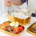 thumbnail image 4 of Bento Lunch Box Baoblaze de Preparación de Comidas para Oficina en El Hogar Oro, 4 of 7
