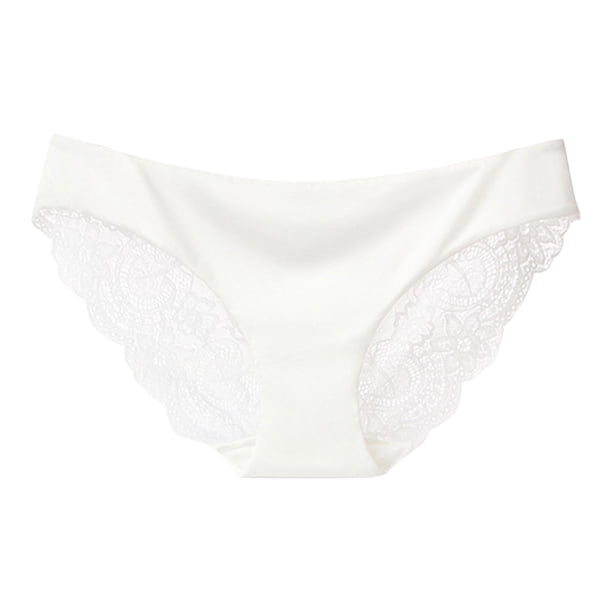 Tanga de malla de cintura alta para mujer - Ropa interior de encaje ajustable - Lencería sexy y cómoda (S-XXL, 90 % nailon)