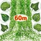 thumbnail image 2 of Artificial Green Ivy Leaf Rattan Creeper Leaves Vine Hanging Garland DIY Fake Flowers Plants for Garden Wedding Party Home Decor, 2 of 5