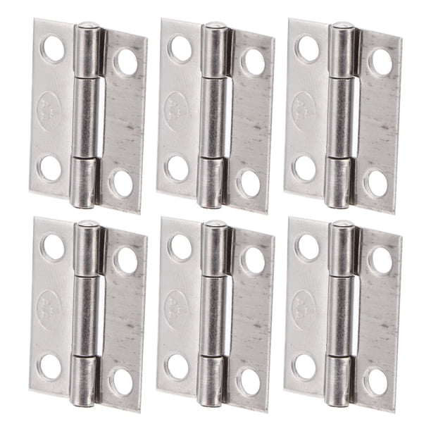 Bisagra de acero inoxidable, 10 piezas, bisagras de 1 pulgada, orificio para bisagras a tope 304, bisagra marina, diseño de última generación