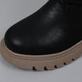 thumbnail image 4 of Black Winter Boots For Girls With Artificial Leather Material, Snow Resistance And Everyday Use For Kids Aged 4 To 10 Years, 4 of 8