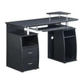 Techni Mobili Complete Computer Workstation Desk with Storage, Espresso