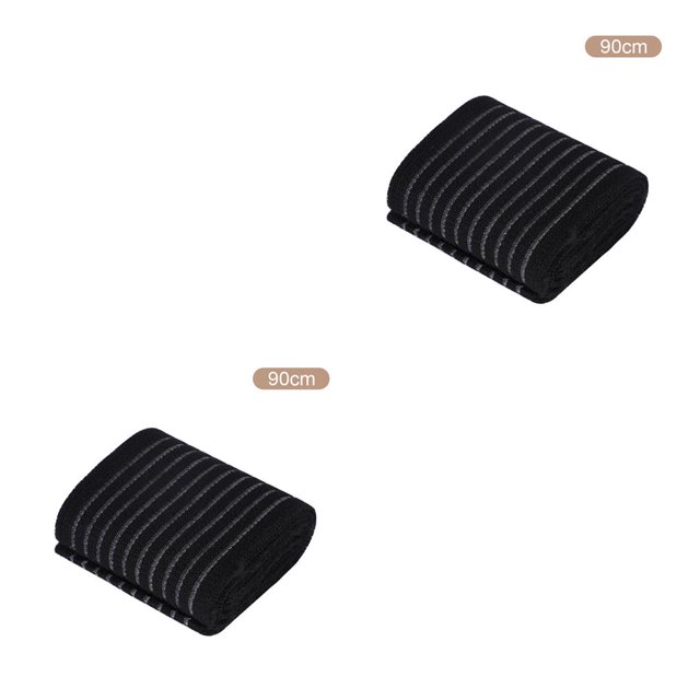 Naiovety Vendaje Muñequera Envoltura Elástica Deporte Muñequera portátil Gimnasio Soporte Brace Wrap Tenis Algodón Weat Band para Fitness Type5 NO5
