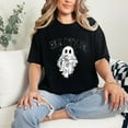 thumbnail image 2 of Comfort Colors Disco Ghost Halloween Shirt, Spooky Trendy Tee, 2 of 6