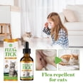 thumbnail image 2 of Flea Repellent for Cats 60ml, Protect Against Fleas and Ticks,safe Ingredi SN, 2 of 9
