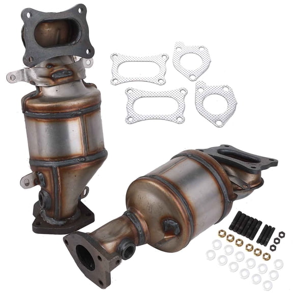 For 2009-2014 Acura TL 3.5L/3.7L Catalytic Converter W/Gasket Front Left & Right