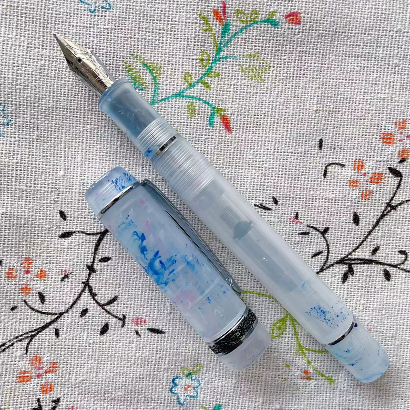 Acrylic Pen Fountain Pen Perfect Tool for Students and Workers Manual; Journaling,