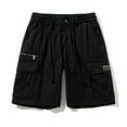 thumbnail image 3 of Men's Pocket Cargo Shorts, Summer Loose Fit Mid Length, Outdoor Activities, Polyester, Multiple Sizes, 3 of 3