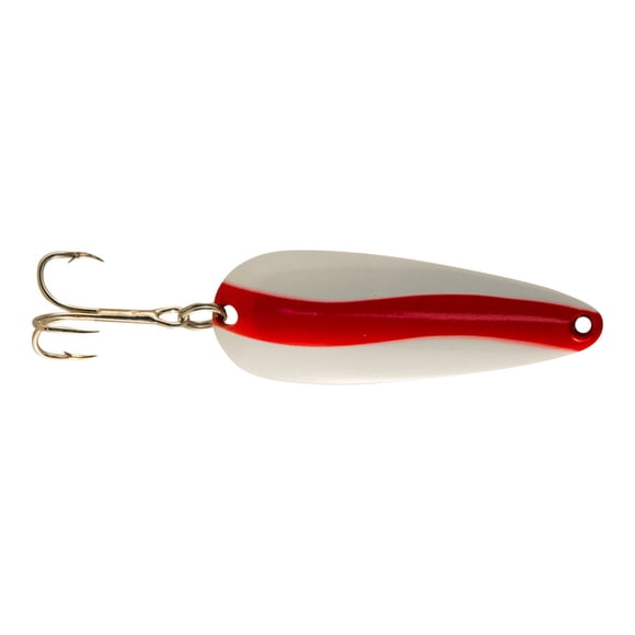 Len Thompson Fishing Lure – 0RW – Original Series Red and White – 5/8oz
