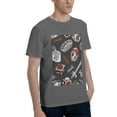 thumbnail image 2 of Bingfone Japanese Sushi Hashi Men'S Loose Fit Short-Sleeve Pocket T-Shirt, 2 of 7