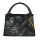 thumbnail image 1 of Easygdp Full Moon Black Dragon Bolsa de Almuerzo Insulada Reutilizable, Bolsa de Mano y Bandolera para Oficina, Trabajo, Viajes, 1 of 6