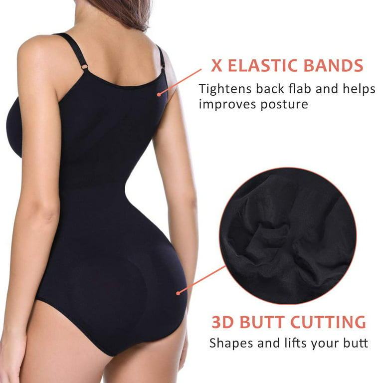 MISS MOLY Waist Trainer Shapewear Thong Bodysuits for Women Tummy Control  Butt Lifter Stomach Body Shaper Slimming Girdles