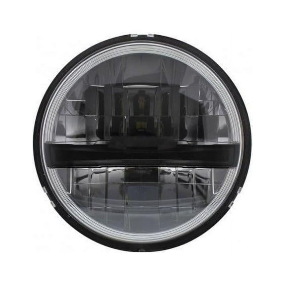 United Pacific 1,020 Lumens LED Headlight 5 3/4 in - Black, Replaces H5001 and H5006 Bulbs, DOT/SAE Compliant 31202