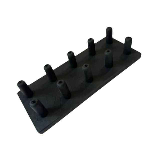 Fiocias Saxophone Mouthpiece Rack Display Stand Organizer Holder Crafted From Wood Material Compact Stable Structure Suitable for Music Store Studio Personal