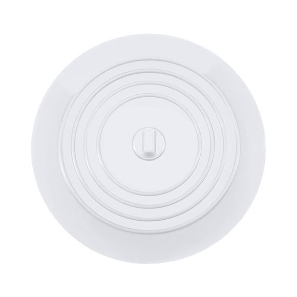Injueey Tapón para fregadero, cocina, baño, reutilizable, antiolor, cubierta de drenaje de suelo, repuesto redondo, accesorio desodorante Juegos de accesorios de baño Blanco