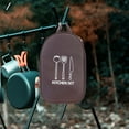 thumbnail image 5 of Oliegs Portable Zoned Outdoor Tableware Storage Bag Camping Cutting Board Bag Tool Handbag Picnic Bag Kitchenware Storage Bag, 5 of 5