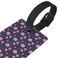 thumbnail image 3 of Sikiie Pink Planets And Stars Luggage Tags Privacy Cover ID Label Suitcase Tags Identifiers For School Bags,Suitcases, 3 of 7